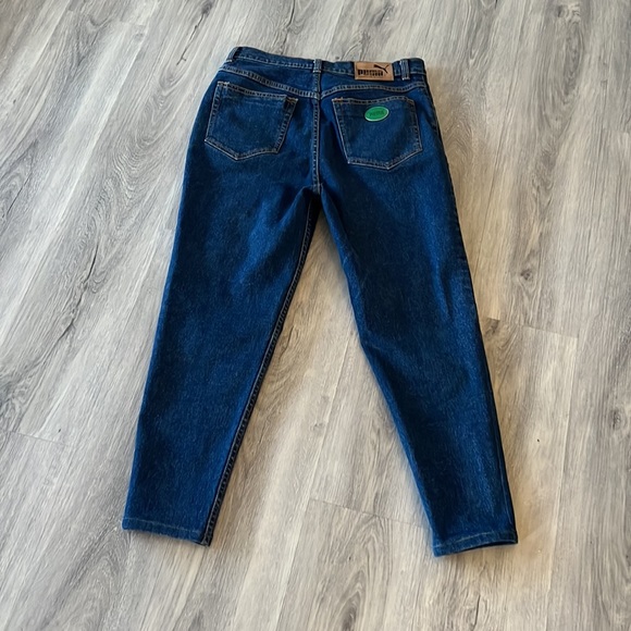 Puma high waisted cropped denim jeans - Picture 9 of 13